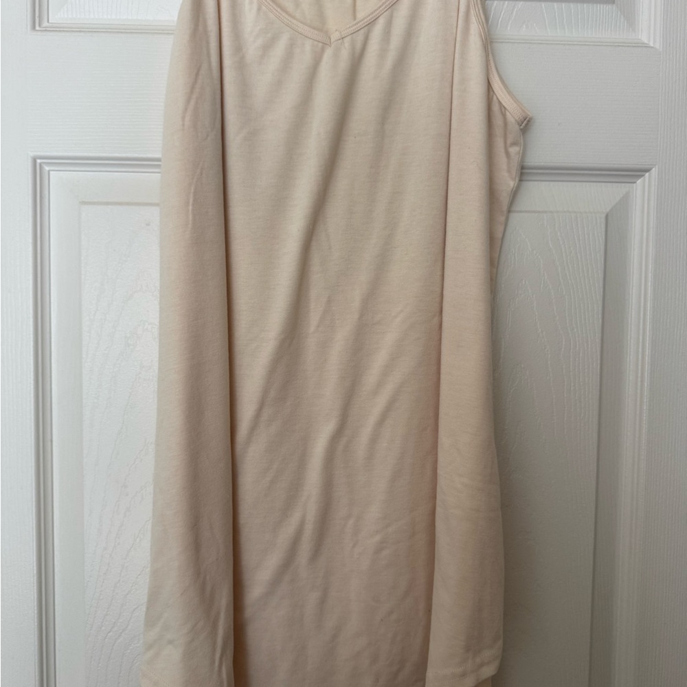 Women's Cream Tank Top